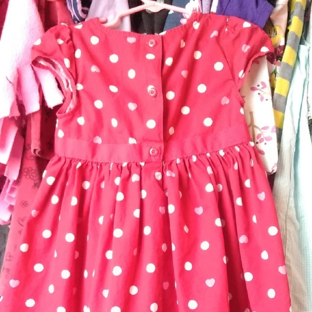 Gymboree red dress sz 3T - Picture 2 of 3